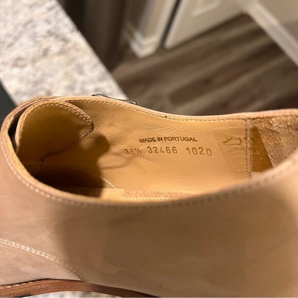 The Office of Angela Scott Mr. Colin Monkstrap Loafers Leather Shoes size 36.5 - Picture 9 of 13